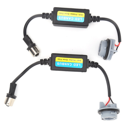 2pcs 1156 LED Decoder Canceller 12V Error-Free Canbus Bulb for Car 1