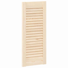 vidaXL Schranktür Lamellen-Design 69x29,5 cm Massivholz Kiefer