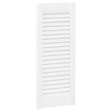vidaXL Schranktür Lamellen-Design Weiß 61,5x29,5 cm