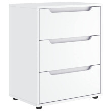 vidaXL Sideboard VISNES Weiß 60x40x73 cm Holzwerkstoff