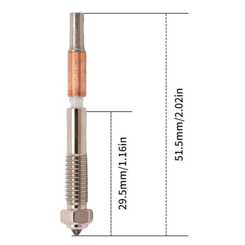 2 Stück Schnellwechsel-Düsen für QIDI PLUS 4 0.4mm 1