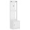 VidaXL vidaXL Hall Tree SANDNES White 45x40x159.5 cm Solid Wood Pine 1