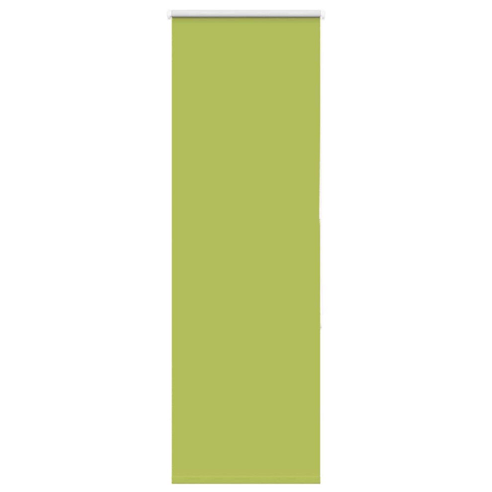 Vidaxl Roller Blind Blackout Leaves Green 40X130 Cm Fabric Width 35.7 Cm Polyester