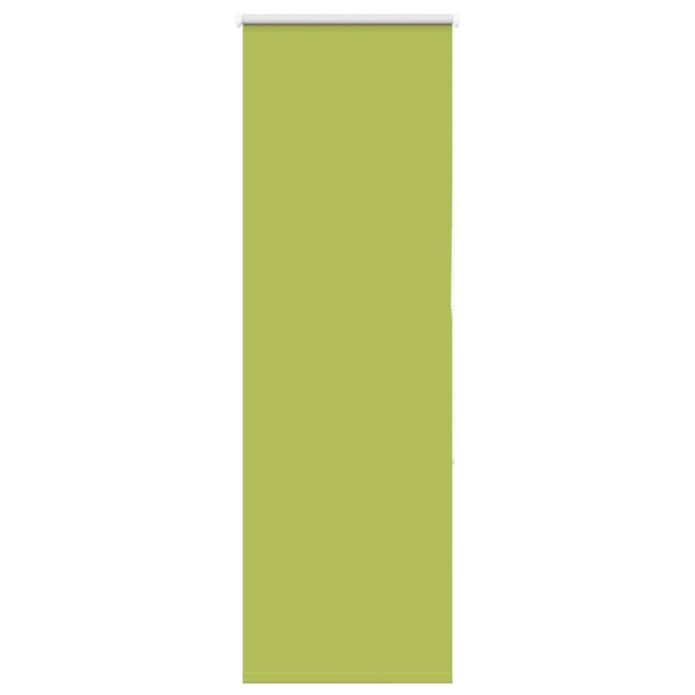 Vidaxl Roller Blind Blackout Leaves Green 60X175 Cm Fabric Width 55.7 Cm Polyester