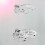 Lichtschwert-Wandhalterung 2 Löcher Transparent 5