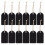 50 Sets Mini Double-Sided Wooden Chalkboard Tags with String, Writable Labels for Hanging and Craft Projects 4