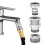 Wasserhahn-Schlauch-Adapter Edelstahl 4er-Pack 6