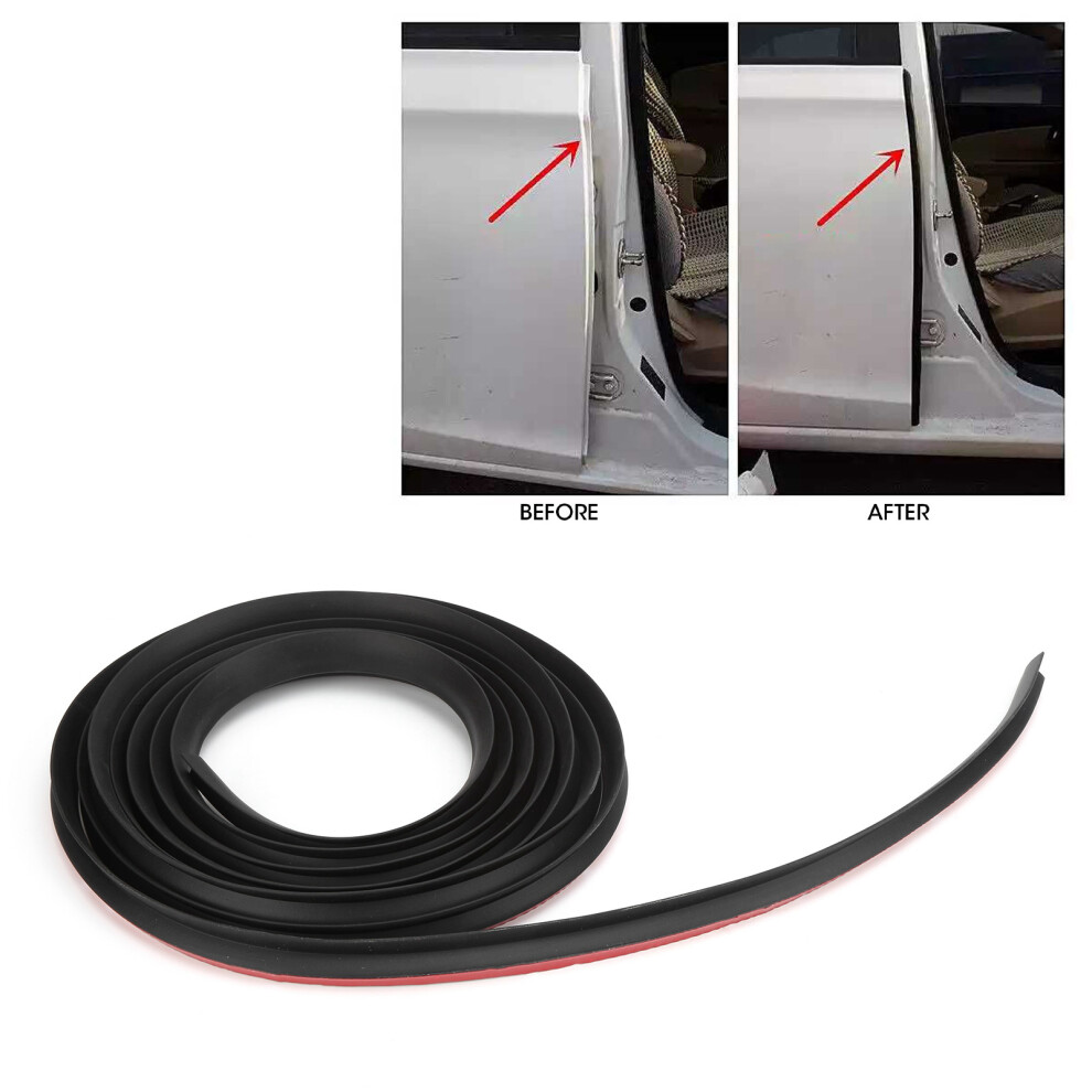 Car P-Shaped Epdm Rubber Door Seal Strip Self Adhesive Soundproof Weatherstrip 4901391770144