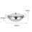 Stainless Steel Wok Pan Double Handle 9 Inch 2