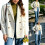 Retro Lapel Three Button Women's Blazers Loose-Blue L 4