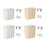 Grasps Complimentary Lid Waste Container For Home-9L Creamy 2