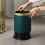 Double Layer Leak Proof Household Trash Bin Press-Black trumpet 3