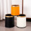 Double Layer Leak Proof Household Trash Bin Press-Black trumpet 7
