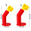 Fun PVC Earphone Holder With Sturdy Base-Gaming headset stand 3