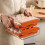 Permanent PET Refrigerator Oocyte Tray Double Builder-Gray 6