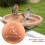 2PCS Clear Bronze Dishes for Bird Baths Gentle on-2 packs 5