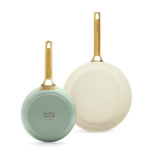 GreenPan Padova Reserve 2 Piece Frypan Set Mint Green