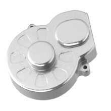Aluminiumlegierung Getriebegehäuseabdeckung für 1/24 RC-Auto Silber