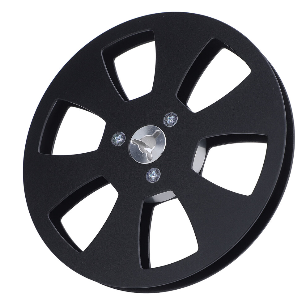 5In Aluminum Alloy Empty Tape Reel For 1/4In Recorder Black 4961391772593
