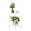 Waterproof Acrylic Triangulum Shelf 2 Level Bathroom Storage Bay 4