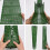 10 Objects Additional Plant Encloses for Security- Green 6