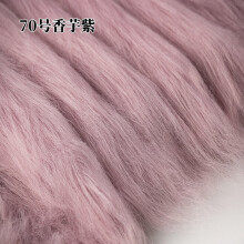 Plush Faux Fur Fabric 39 x 71 Inch 12 cm Pile
