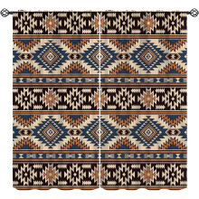 Cuirtíní Astecacha Boihéamacha Geoiméadracha 2 Phainéal 52x84 Orlach