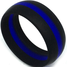 Alliance en silicone 8 mm hypoallergénique