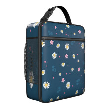Borsa termica impermeabile Daisy per il pranzo - Borsa termica portatile Bento, borsa frigo morbida per il lavoro, i viaggi, gli spostamenti e le