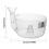 Clear Dishwasher Safe Food Strainer Basket With Constructed In 3