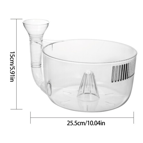 Clear Dishwasher Safe Food Strainer Basket With Constructed In 2