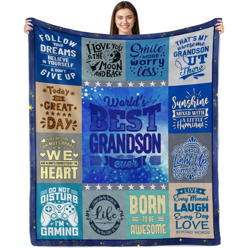 Κουβέρτα Cozy60"x50" για δώρο ανιψιάς – Γενέθλια, αποφοίτηση ή απλώς επειδή – Συμβατή