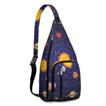 Sac bandoulière étanche Céleste pour les voyages et l'usage quotidien