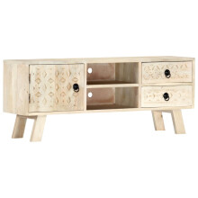 (110 x 30 x 44 cm) vidaXL Bedside Cabinet 40x30x50 cm Solid Mango Wood