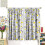 Spring Daisy Curtains Rustic Floral Print Grey Yellow White 3