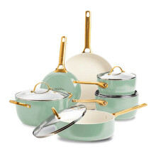 GreenPan Padova Reserve 6 Piece Set Mint Green