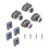 4x Single Shower Door Top + Bottom Wheels Rollers Runners Wheels Set 23mm 4