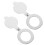 Peephole Privacy Cover Metal 2 Pieces 1