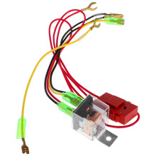 Motorcycle Wiring Harness Kit Braided Cable