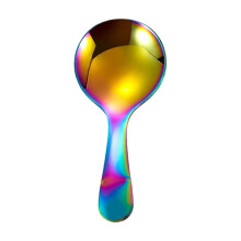 Stainless Steel Coffee Spoon, Long-Handled for Iced Tea/Desserts/Soups, Dishwasher Safe, Ergonomic Grip, Multifunctional