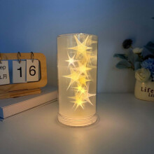 DIY stjernebordlampe – Nattehimmelprojektorlys til soveværelse, børneværelse og romantisk atmosfære; Dekorativ gave-natlampe