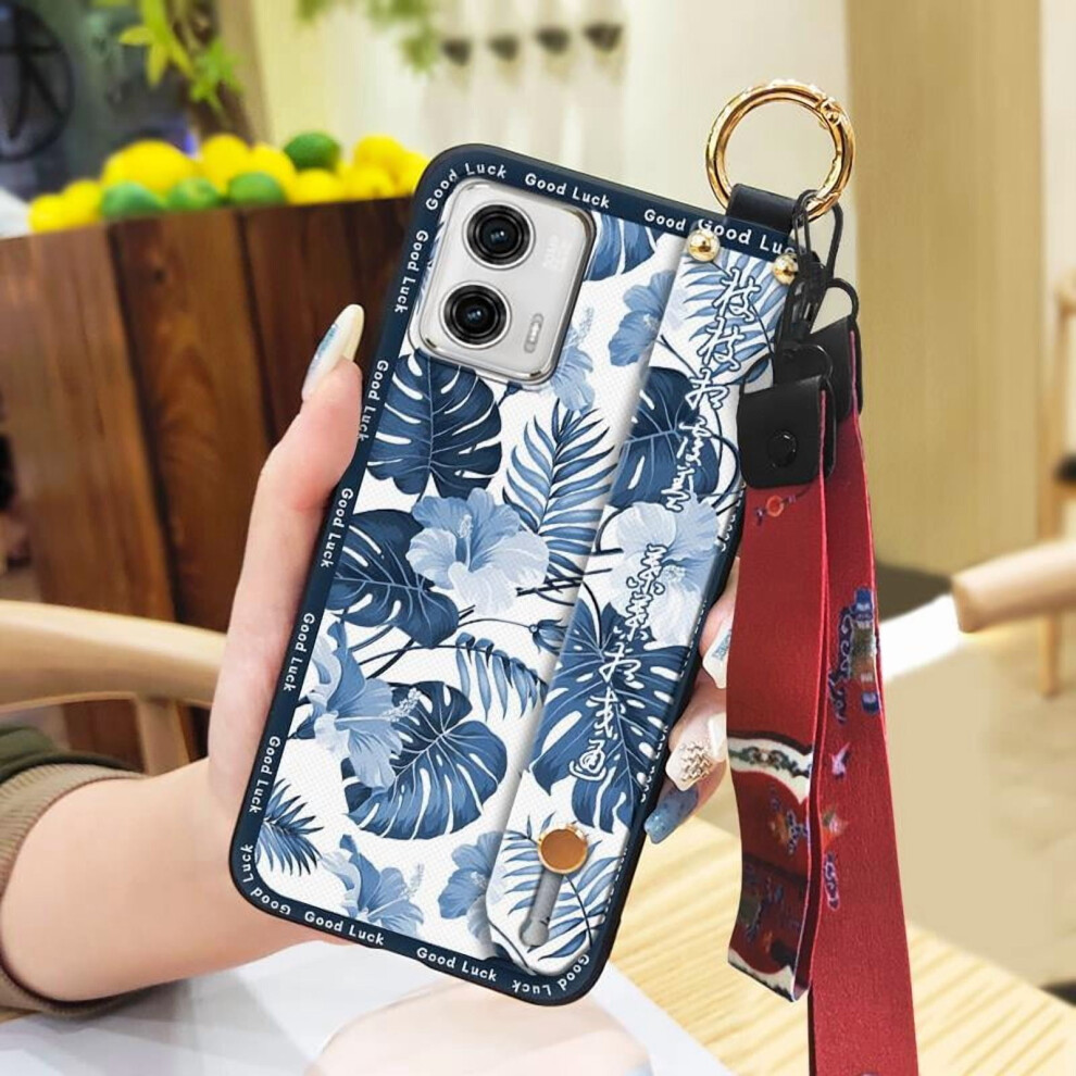 Moto G 5G 2023 Phone Case With Kickstand, Waterproof, Anti-Knock, Dust-Resistant, Ring & Wrist Strap – Durable Chinese Style 9448483072410