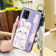 Phone Case for Samsung Galaxy A71 5G: Waterproof, Dirt-Resistant, Wristband Kickstand, Anti-Dust Silicone Cover