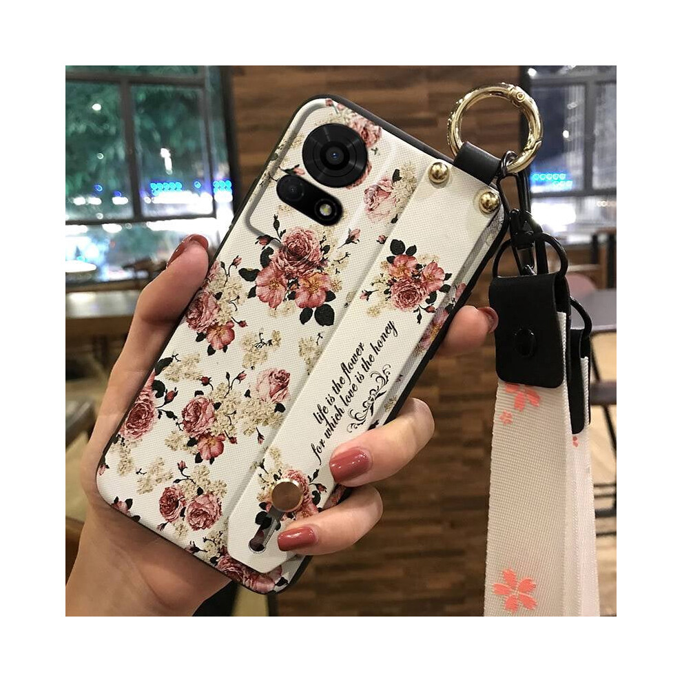 Phone Case Compatible With Tcl 50Le/T510spp – Waterproof, Anti-Knock Silicone Case With Kickstand, Lanyard & Wrist Strap 9448483075077