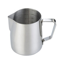 Stainless Steel Milk Frother Cup, 11.8 oz (350ml), for Espresso, Latte Art, Cappuccino & Hot Chocolate
