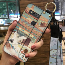 Phone Case Compatible with TCL 10 5G UW – Shockproof, Waterproof, Silicone Soft Case with Lanyard, Wristband & Kickstand