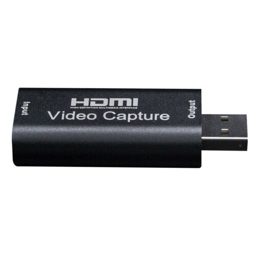 Κάρτα λήψης βίντεο 4K HDMI σε USB3.0, ζωντανή ροή και εγγραφή 1080P@60fps για παιχνίδια,