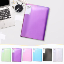 A4 Rhinestones Art Storage Book Binder, 20 Top-Loading PVC-Free Acid-Free Sleeves, Compatible with Artwork, Diplomas, Photos