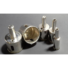 Diamond Hole Saw Drill Bit Set,5 PCS Diamond 20mm/25mm/32mm/35mm/38mm Hole Saw Tile Ceramic Glass Porcelain Marble Drill Bit