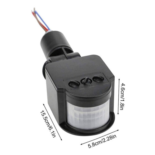 4pcs Outdoor PIR DC 12V Automatic Infrared PIR Motion Sensor Switch for LED Flood Light 1